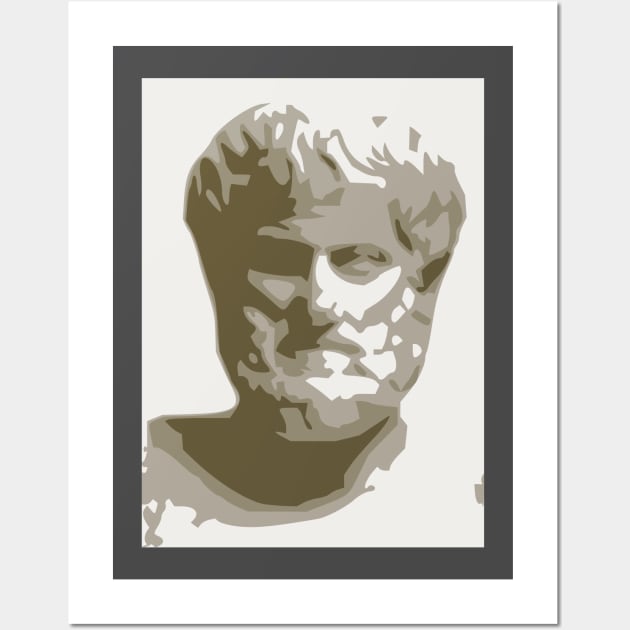 Aristotle Portrait Wall Art by Tamie